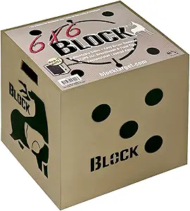 718WJfFr78L_AC_SY300_SX300_QL70_FMwebp_ - North American Bow Hunter Best Multi-Sided Practice Target: BLOCK 6x6 PolyFusion